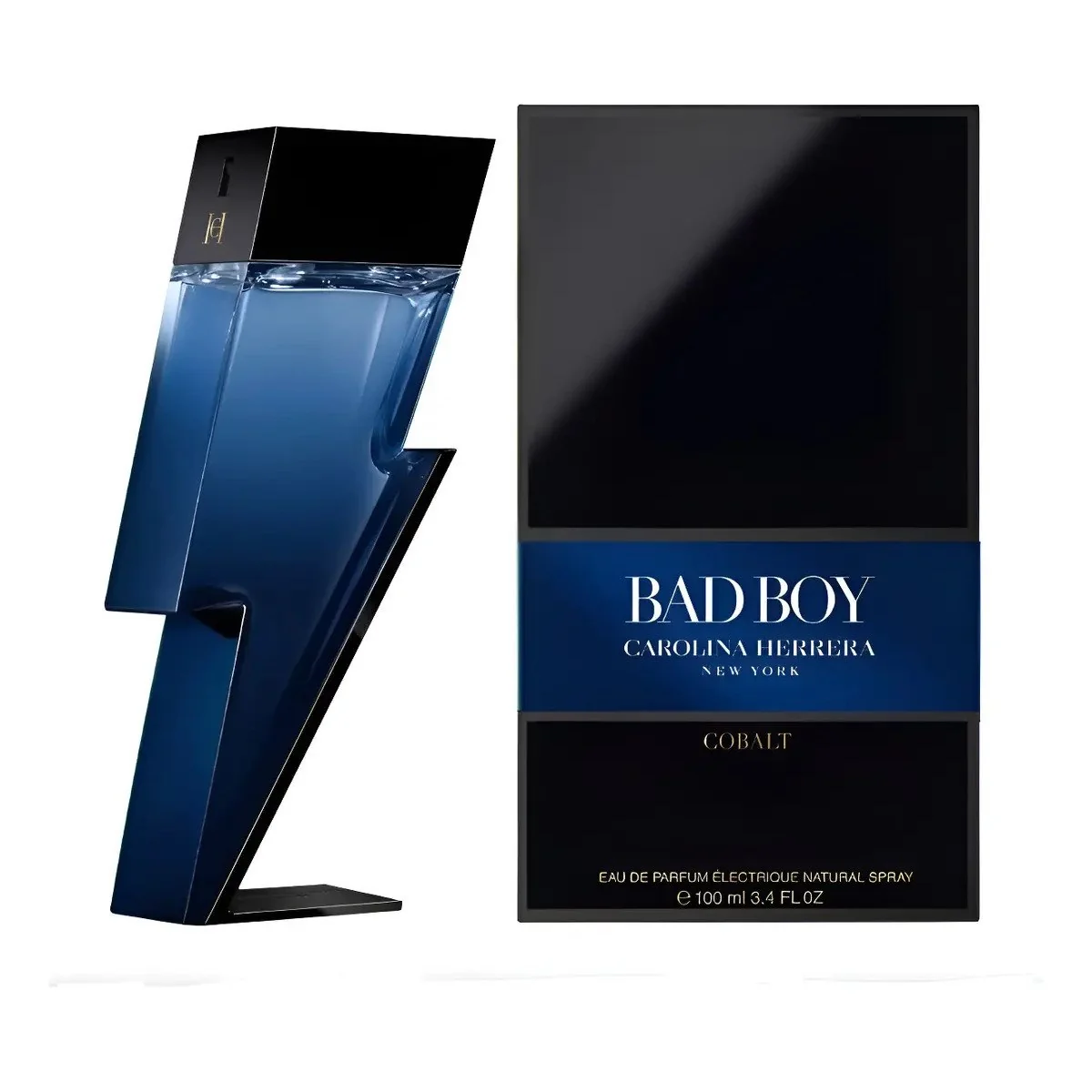 ✨ Perfume Masculino Bad Boy Cobalt Carolina Herrera EDP 100ml