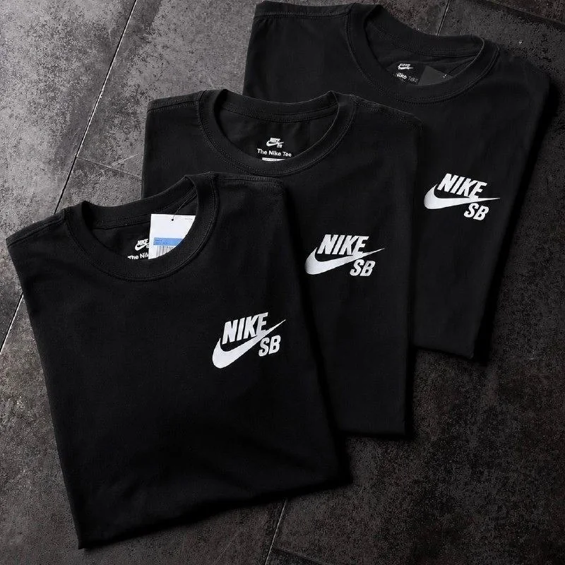 ✨ Camiseta Nike Sb Masculina Preto/branco G
