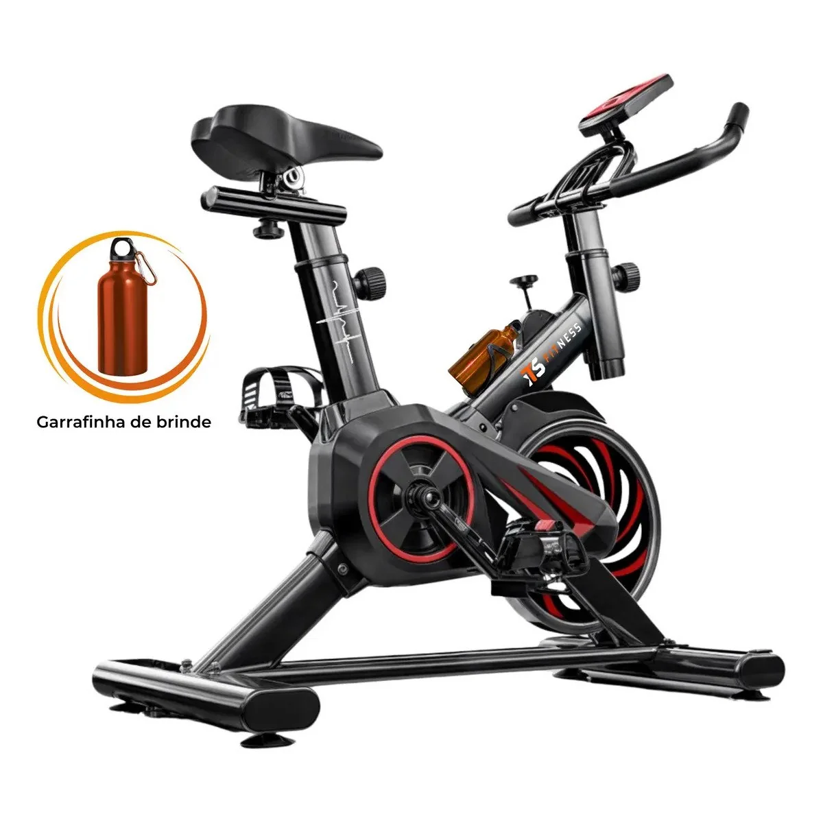 ✨ Bicicleta Ergometrica Bike Spinning Academia Fitness Ginastica Roda Inercia 8kg Its Profissional Aparelho Cardio Treino Em Casa Vertical Residencial