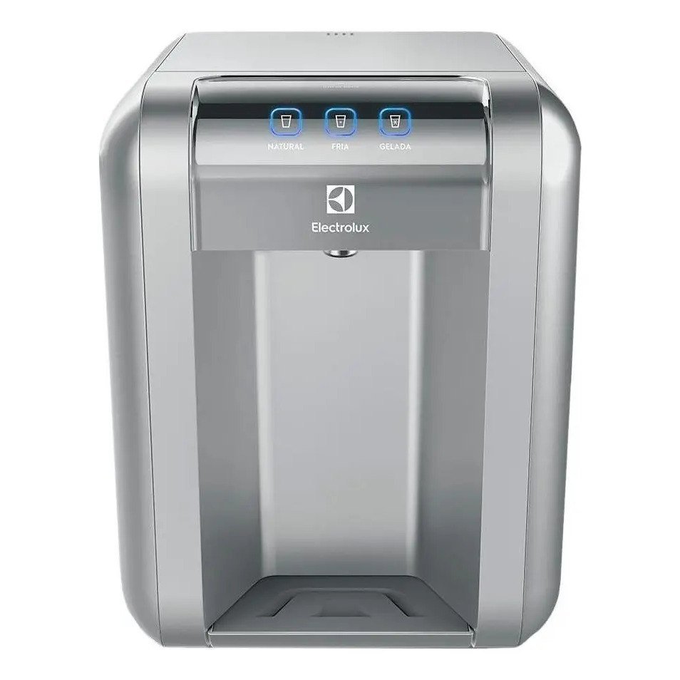 ✨ Purificador De Água Electrolux Gelada/fria/natural Pe11x Bivolt Prateado