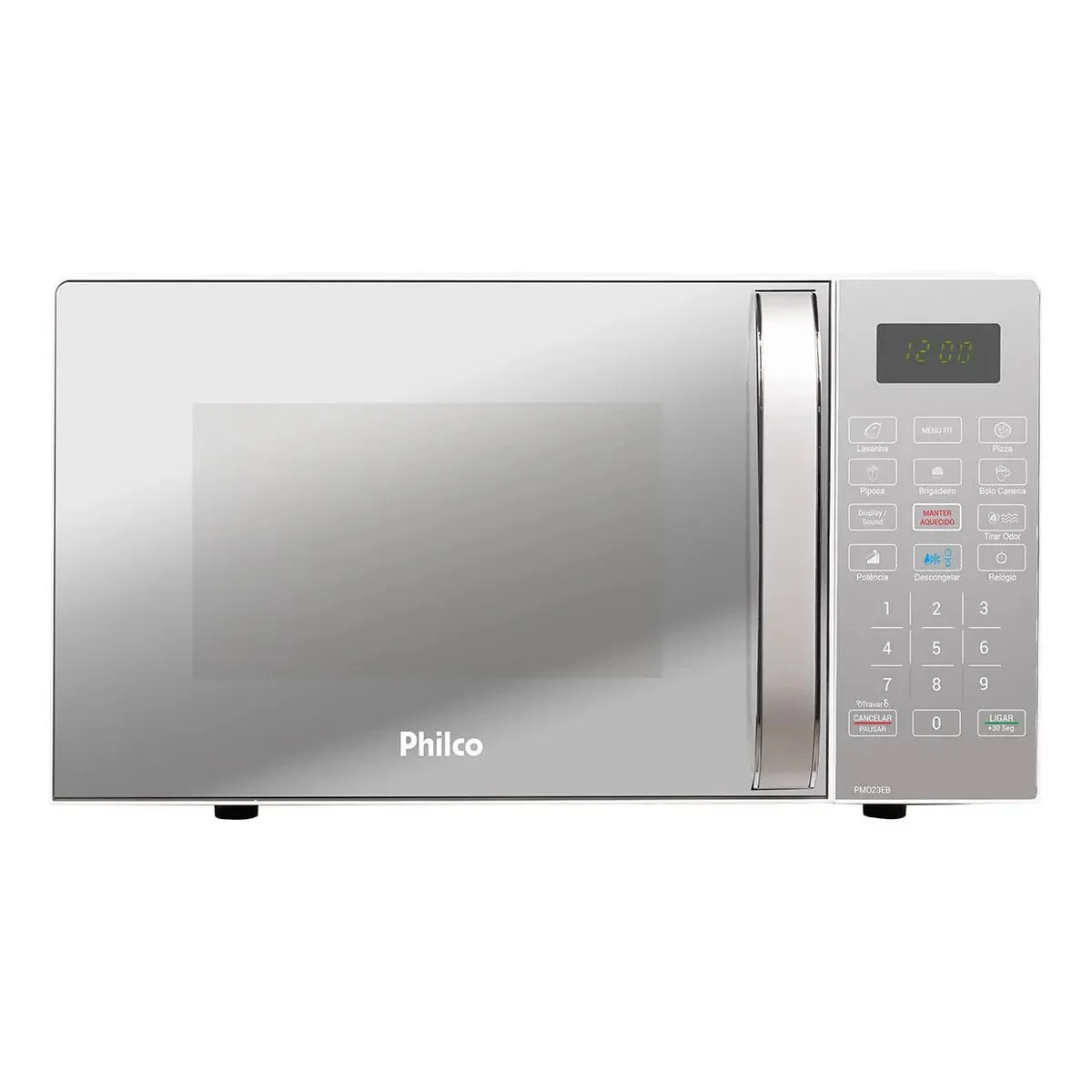 ✨ Micro-ondas Philco PMO23EB Limpa Fácil 20 Litros Potência de 1100W Cor Branco