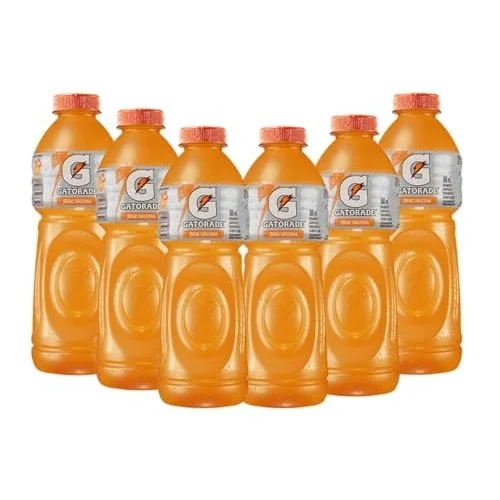 ✨ Isotônico Gatorade, Tangerina, Garrafa 500ml, Pack com 6 unidades