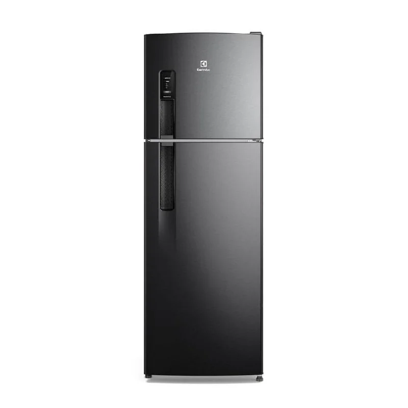 ✨Geladeira Electrolux Frost Free 380L AutoSense Inverter Black Inox Look (IF41B)