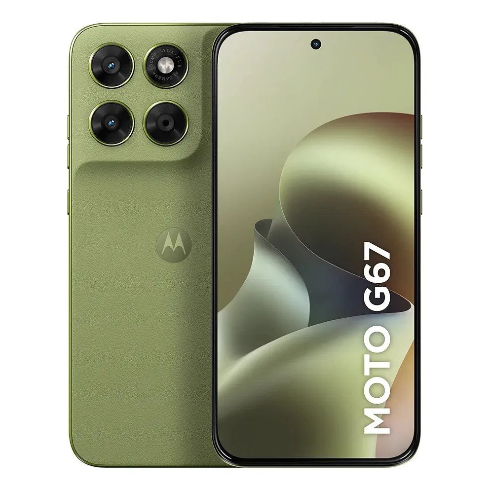 ✨ Motorola Moto G67 5g Dual Sim 256 Gb Verde Limão 4 Gb de RAM expansível até 12 GB, Poled 1,5k 5200 mAh, Gorilla Glass 7i
