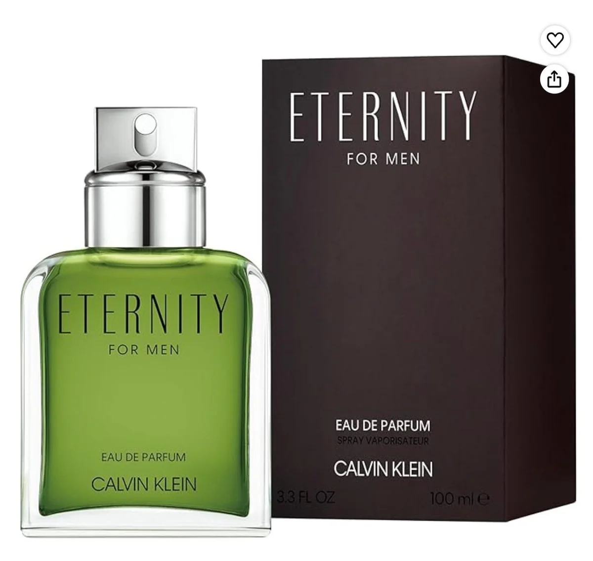 ✨ Calvin Klein Eternity M Edp 100Ml, Calvin Klein