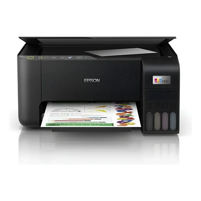 ✨ Impressora Multifuncional Cor Epson Ecotank L3250 Preto 127/220v
