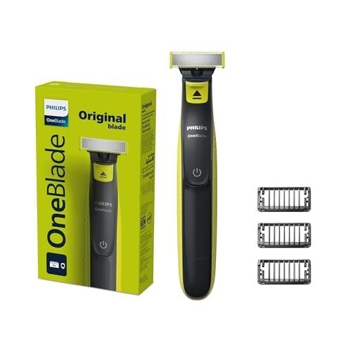 ✨ Philips OneBlade Barbeador e Aparador Elétrico: Raspa, Apara e Contorna