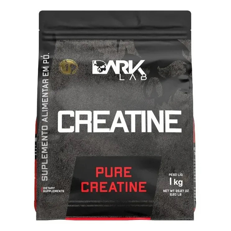 ✨ Creatina Monohidratada Pura 1kg Dark Lab Unidade Sem sabor