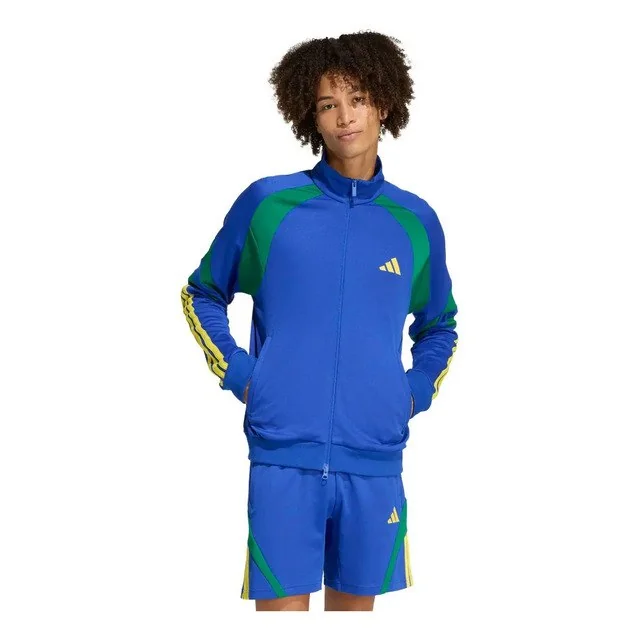 Jaqueta Masculina House Of Tiro Nations Pack adidas Boblue/bgreen/byello M Lisa