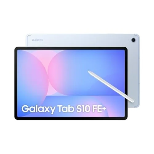 ✨ Samsung Tablet Galaxy Tab S10 FE+ WiFi, Azul, 128GB, 8GB, Tela 13.1" 90Hz, S Pen e Capa Inclusas