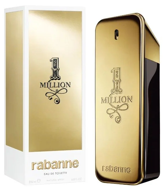 ✨ Perfume Rabanne 1 Million Eau de Toilette 200 ml masculino