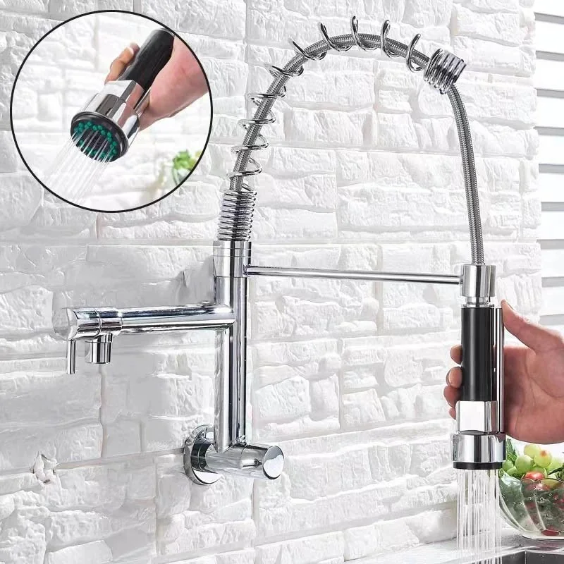 ✨Torneira De Cozinha Gourmet Com Mesa Removível/Pulverizador De Parede
