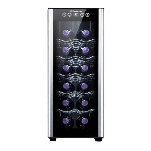 ✨ Adega Electrolux 12 garrafas Uma Porta Acabamento em Alumínio (ACB12)