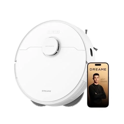 ✨ DREAME L40 robô aspirador e passa pano inteligente, sucção Vormax de 13000 Pa, sistema DuoScrub, elevação automática do mop de 7mm, limpeza de carpete...