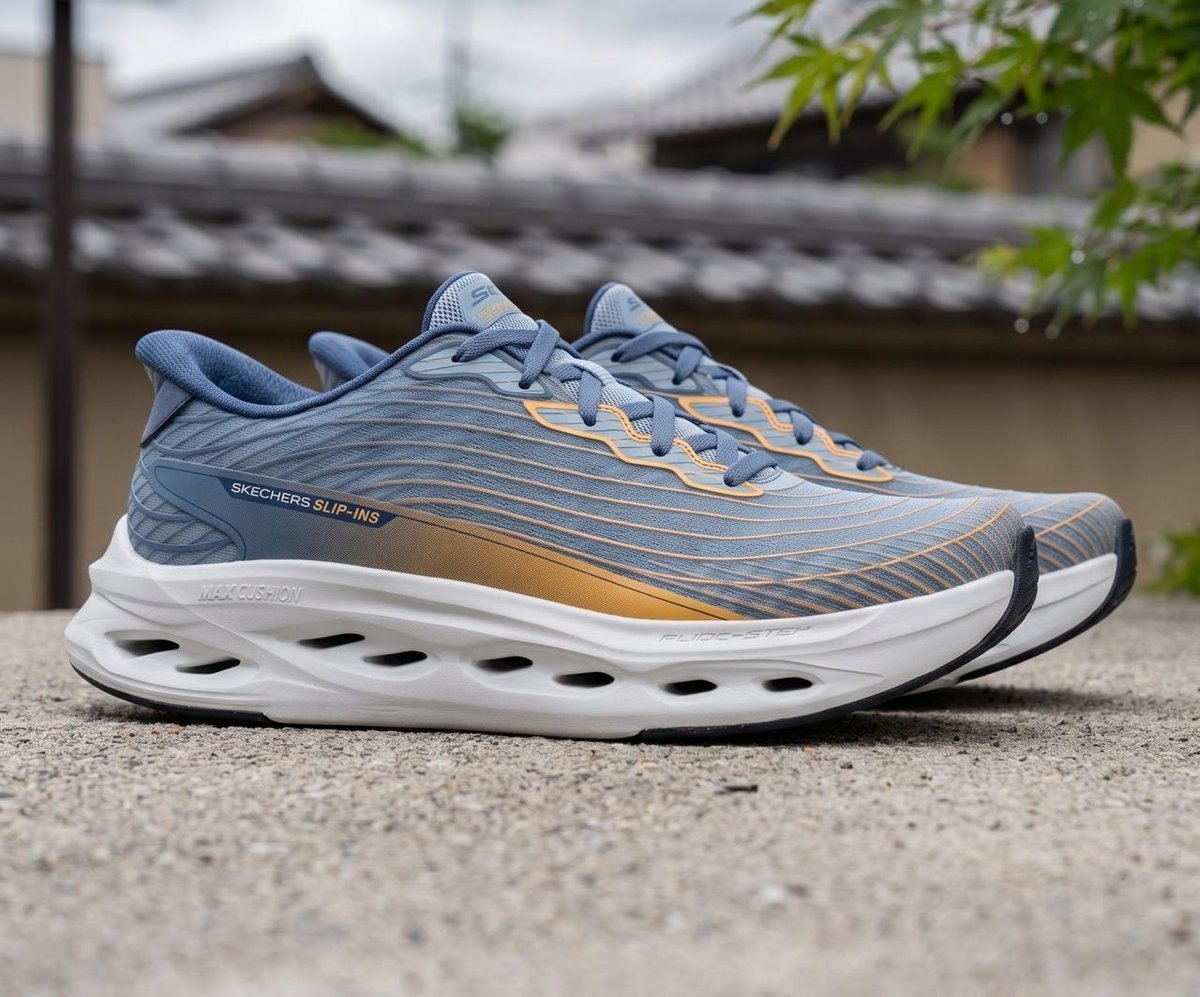 ✨Tênis Skechers Max Cushioning Glide-Step S Masculino