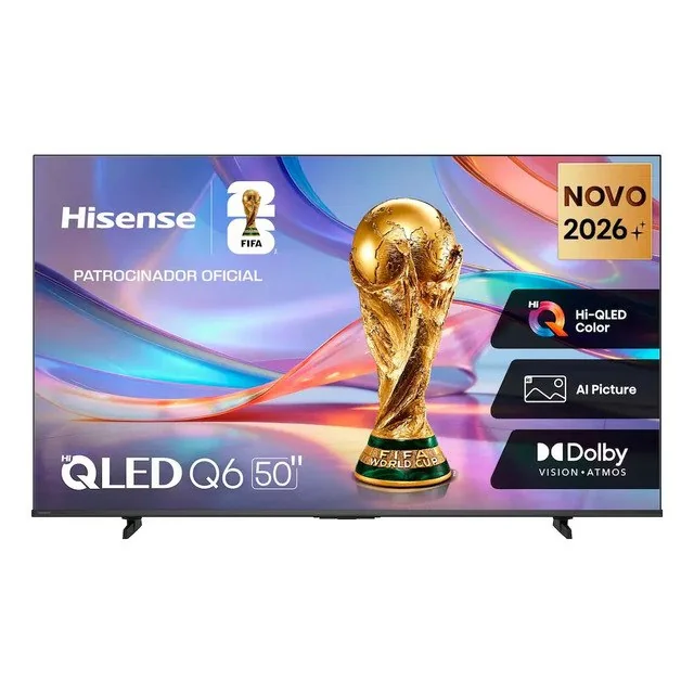 ✨Smart Tv 50 4k Qled 50q6qvv Vidaa Dolby Vision Hisense