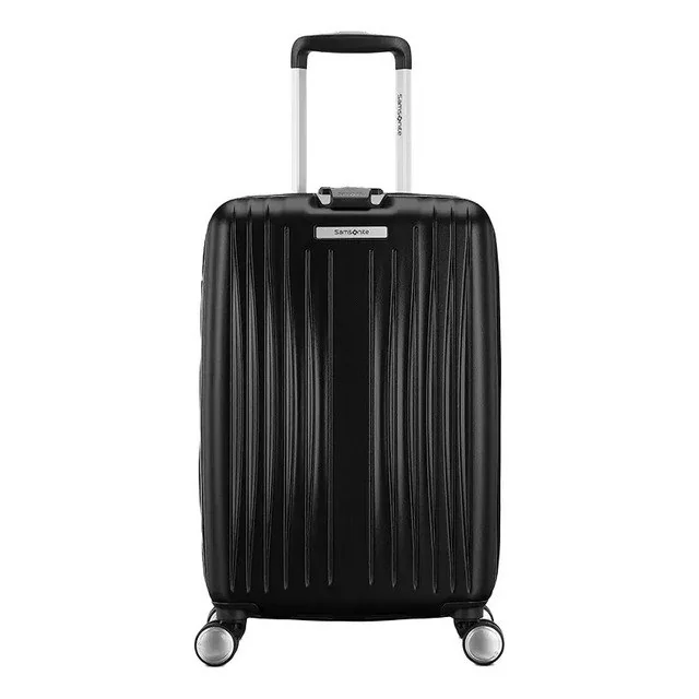 ✨Mala De Bordo Viagem Quartz Samsonite Pequena Preta Lisa