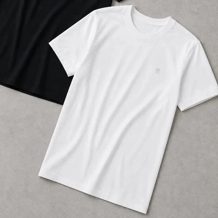 ✨ Kit 2 Camisetas Over Masculina Polo Wear Preto-branco