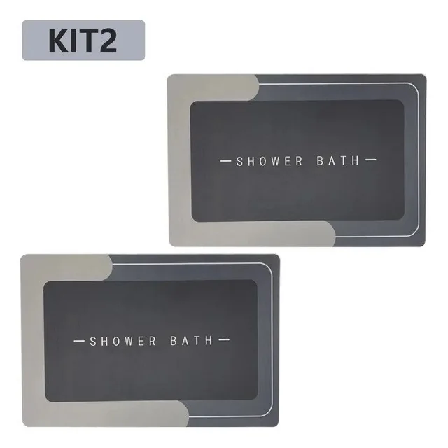 ✨Kit2 Tapetes Para Banheiro Tapete Mágico Ultra  Para Absorçã