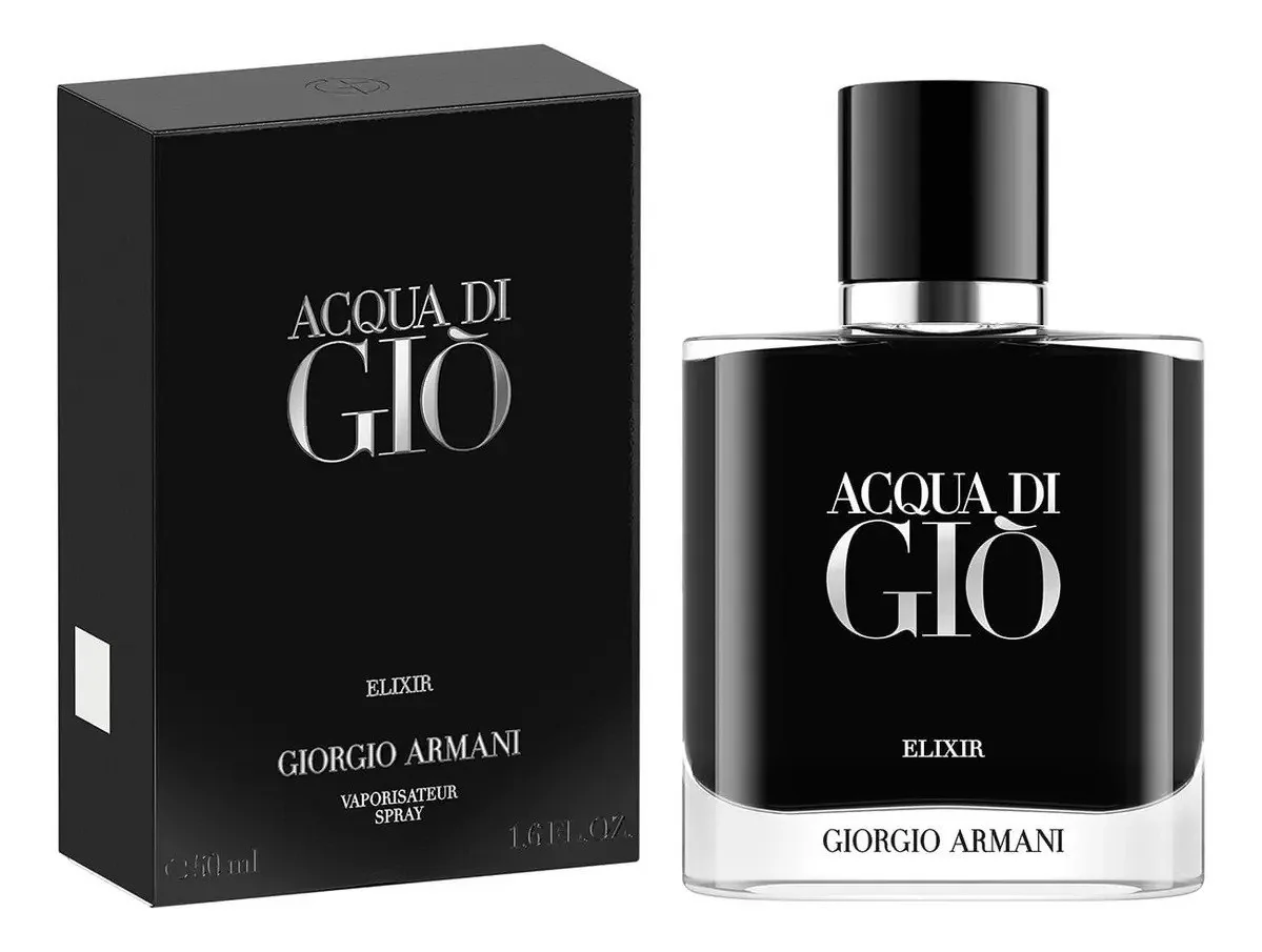 ✨ Armani Beauty, Perfume Masculino, Acqua di Giò Elixir, 50 ml