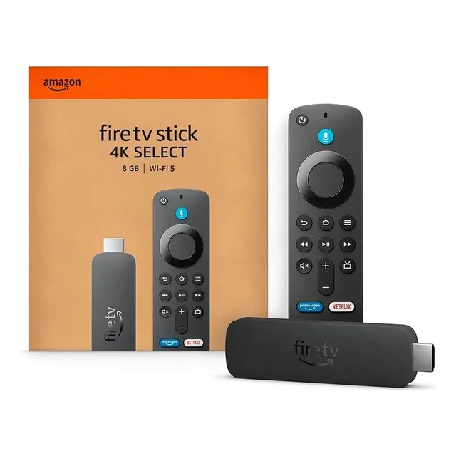 ✨ Conversor de Smart TV Amazon Fire TV Stick 4k Select Preto Sim