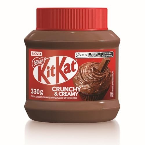 ✨ KitKat Creme Crocante de Chocolate – Pasta para Passar, 330 g