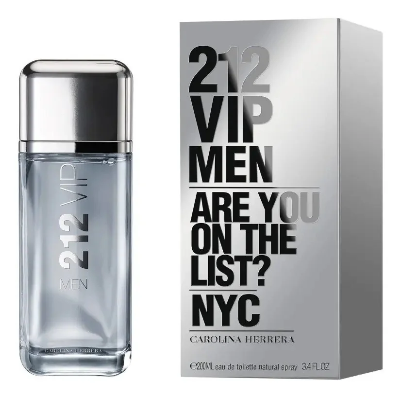 ✨ 212 Vip Men Carolina Herrera Edt 200ml Masculino