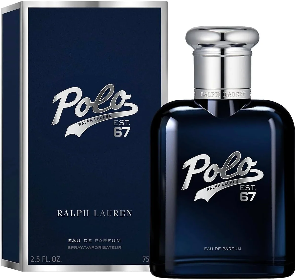 ✨ Ralph Lauren, Polo 67, Perfume Masculino, Fragrância Amadeirada Cítrica Intensa, Notas de Mandarina Verde e Benjoim, Eau de Parfum com Alta Fixação, P...