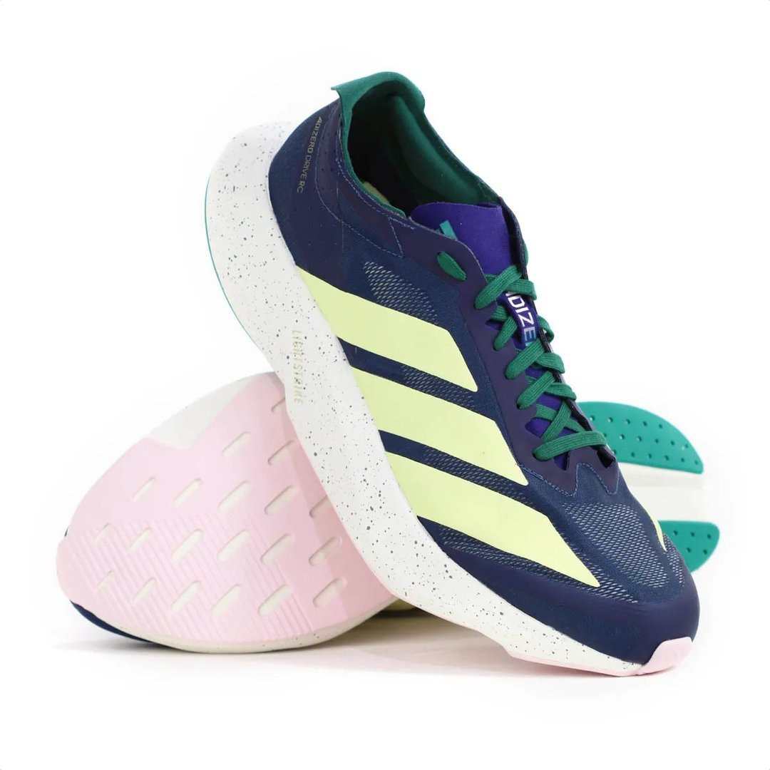 ✨ Tênis adidas Adizero Drive Rc Corrida Leve Energy Rods Azul Azul 42 Br