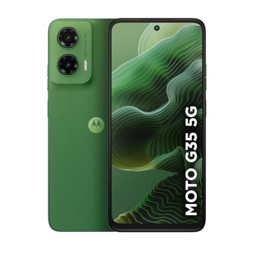 ✨ Smartphone Motorola Moto g35 5G - 128GB 12GB (4GB RAM+8GB Ram Boost) e Camera 50MP com AI NFC Tela 6.7" com Superbrilho - Verde