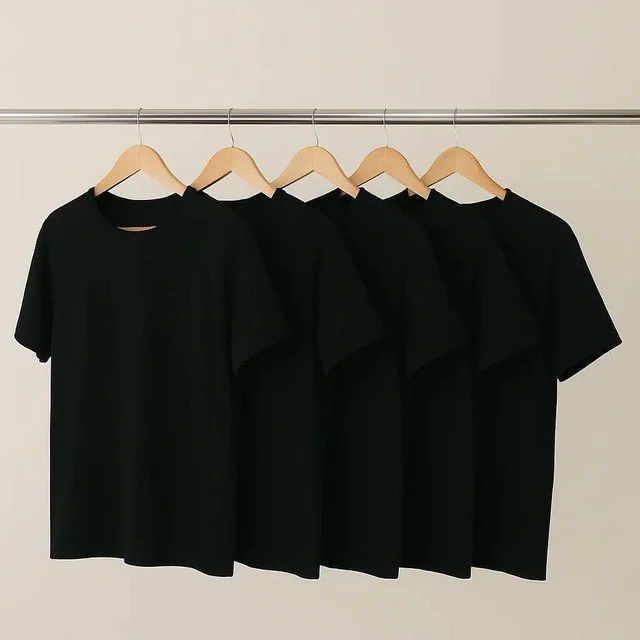 ✨ Kit 5 Camisetas Hering Masculina Basica Original Algodão