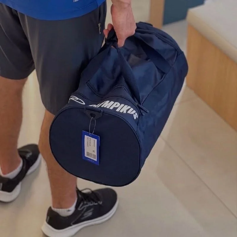 ✨ Bolsa Olympikus Gym Bag Compartimentos Azul Marinho Azul-marinho