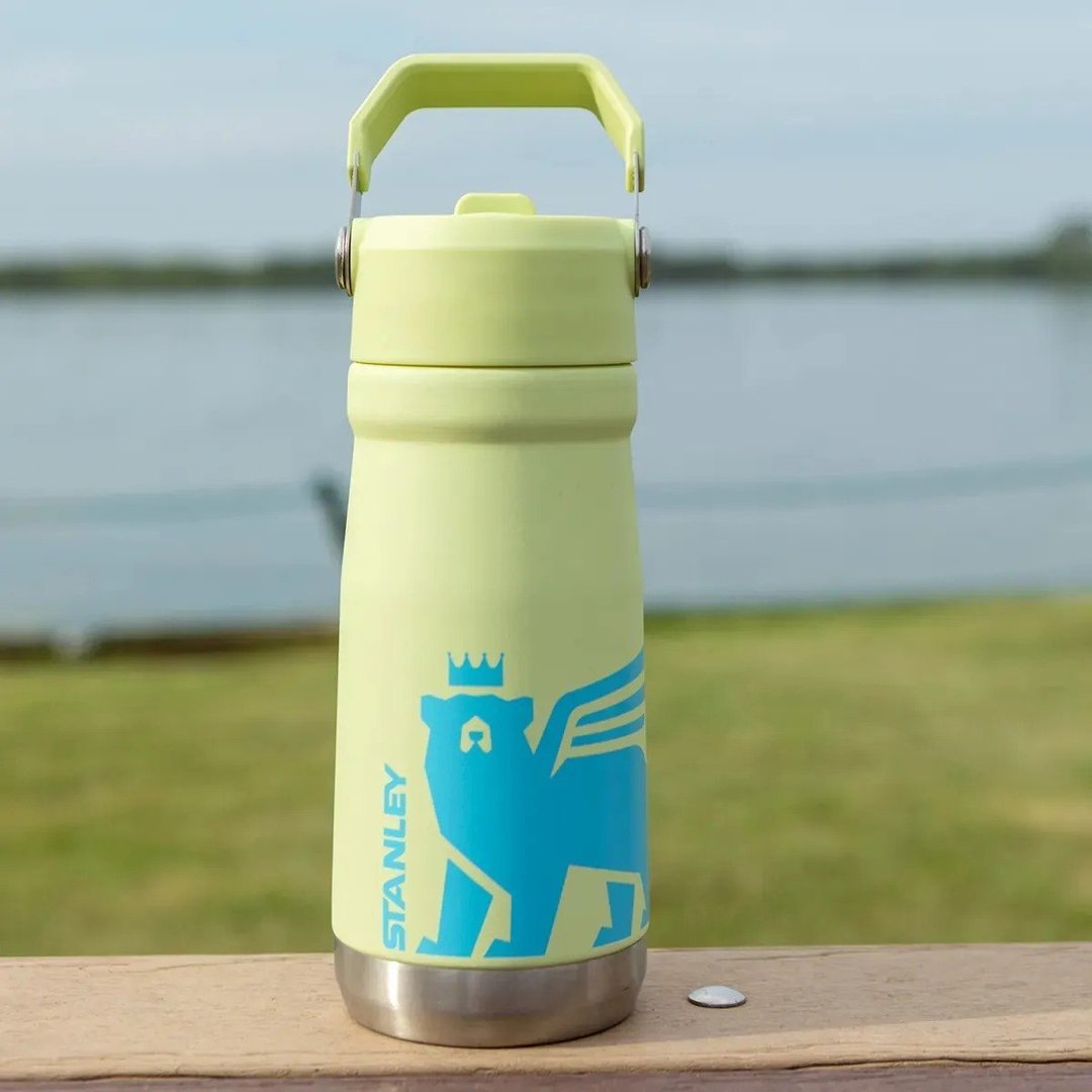 ✨ Garrafa Térmica Stanley Flip Straw Youth Citron 500ml