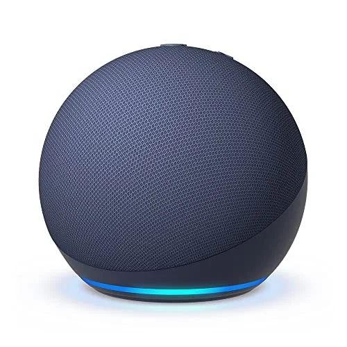 ✨ Echo Dot (Geração mais recente) | Smart speaker com Alexa, som vibrante e potente, Wi-Fi e Bluetooth | Cor Azul, com Acesso Antecipado à Alexa+