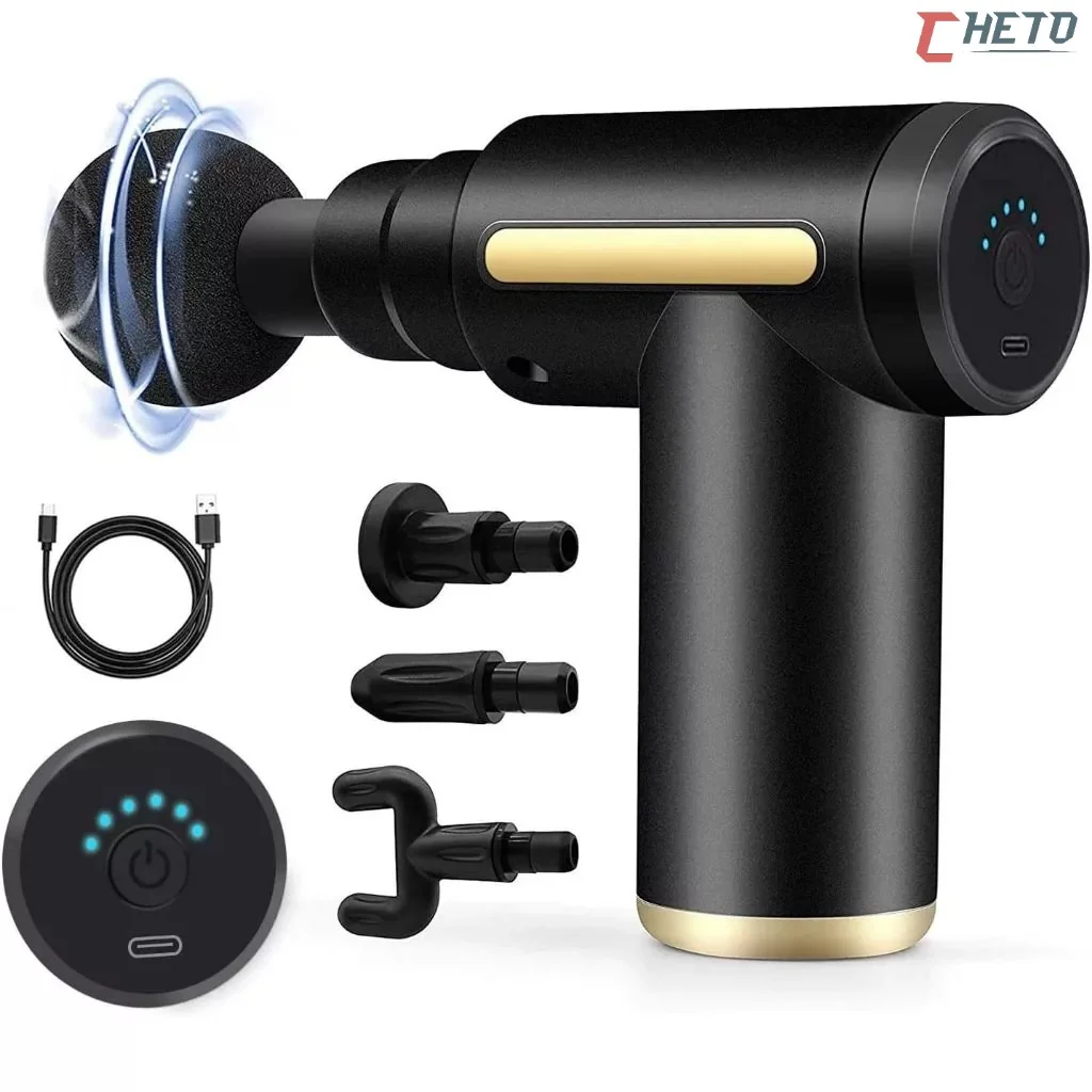 ✨Massageador Elétrico Alta Frequência Profissional Muscular Massagem
