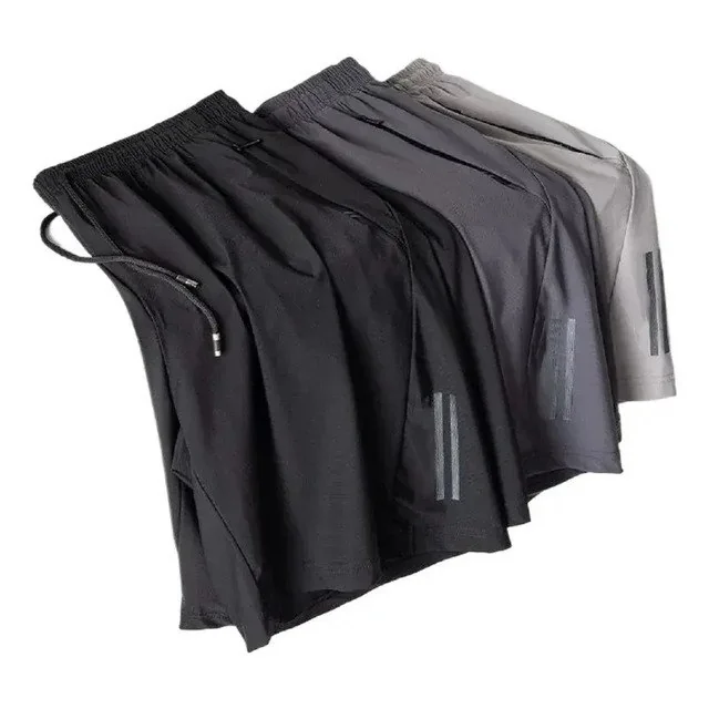 ✨Kit 3 Bermuda Masculina Importada Seda  Secagem Rápida