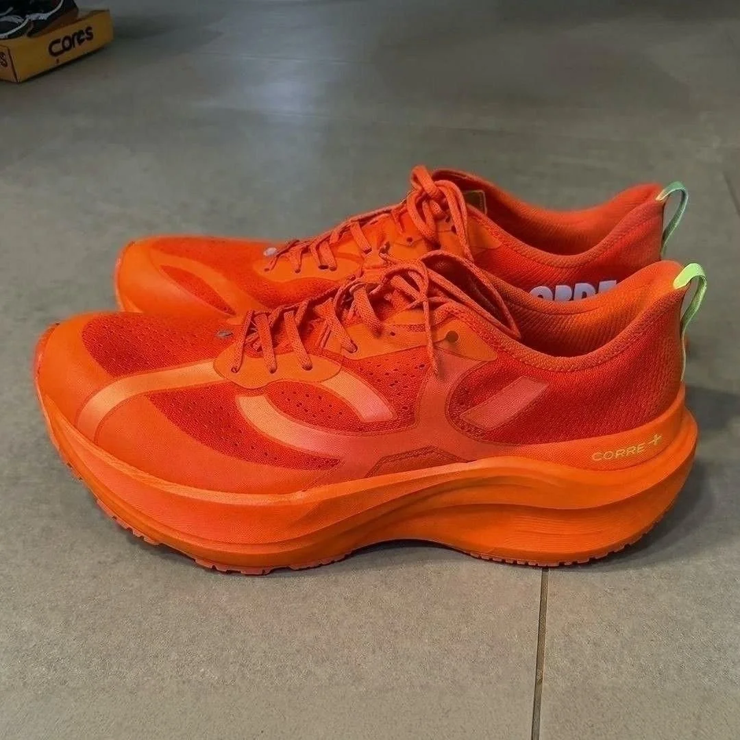 ✨Tênis Olympikus Corre 4 - Laranja+Verde