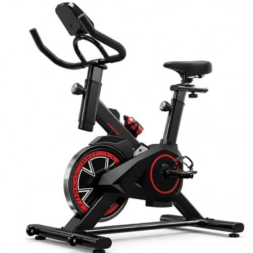 ✨ Bicicleta Ergométrica Bike Spinning Bike Treino em Casa Academia Exercícios Cardio e Emagrecimento Design Confortável e Ajustável Vertical Silenciosa ...