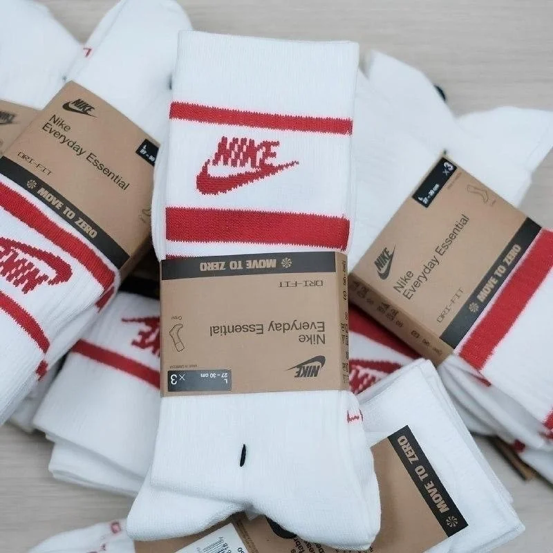 ✨Meia Nike Sportswear Everyday Essential (3 pares) Unissex
