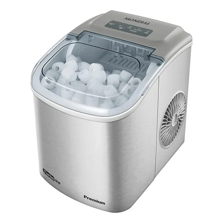 ✨ Máquina de Gelo Turbo Ice Premium, Mondial, 130W - MG-12-GI