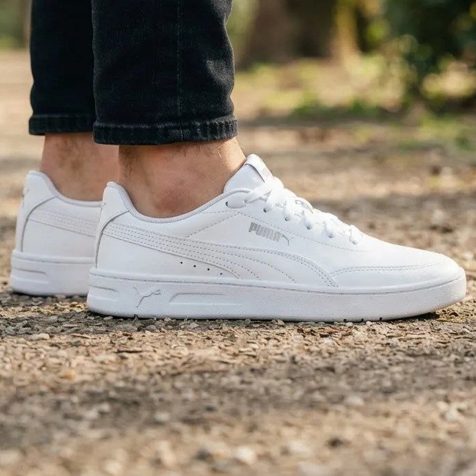 ✨ Tênis Puma Court Classic Clean Bdp Masculino