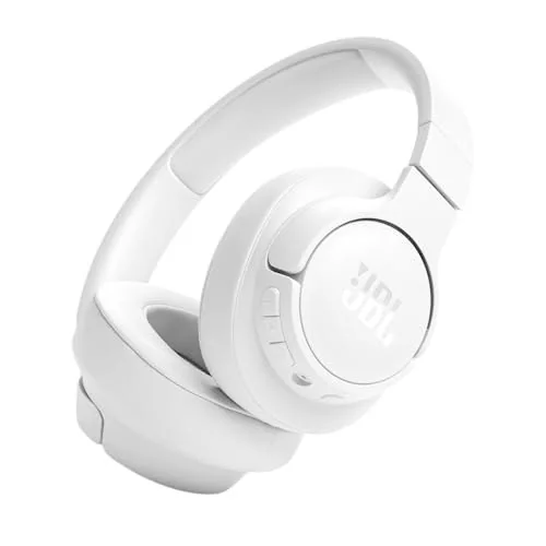 ✨ JBL, Fone de Ouvido Over-Ear, Tune 720BT, Bluetooth, Cabo Removível - Branco