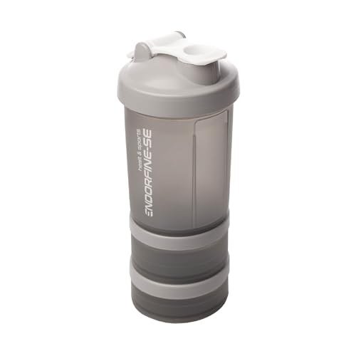 ✨ LYOR - Coqueleira shaker 3 em 1 - Performance Cinza 650ml
