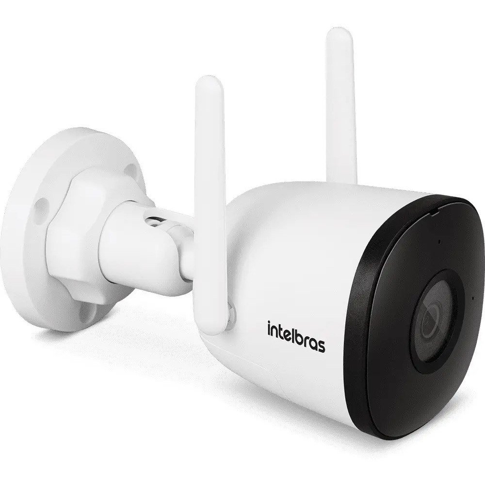 ✨ Câmera Inteligente Intelbras iM5SC con Wi-Fi Full HD color Branca
