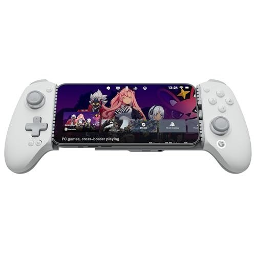 ✨ GameSir G8 Plus MFi – Controle para iPhone 15/16/17, iPad Mini e Android (USB-C), com certificação MFi oficial, design ergonômico, 2 botões traseiros ...
