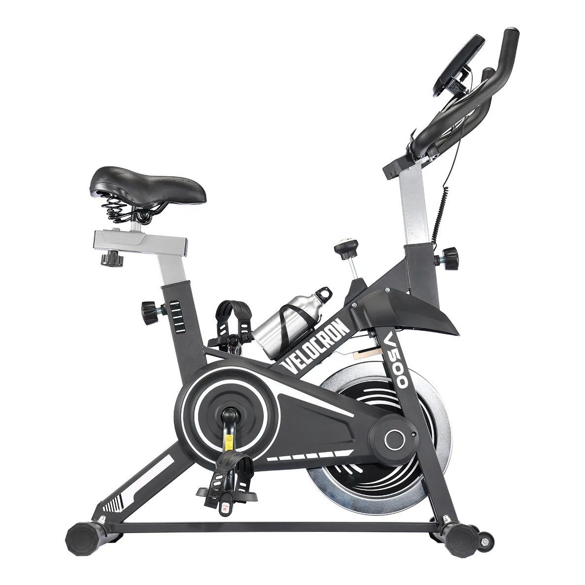 ✨ Bicicleta Ergométrica Spinning Inércia 5kg Velocron V500 Preto