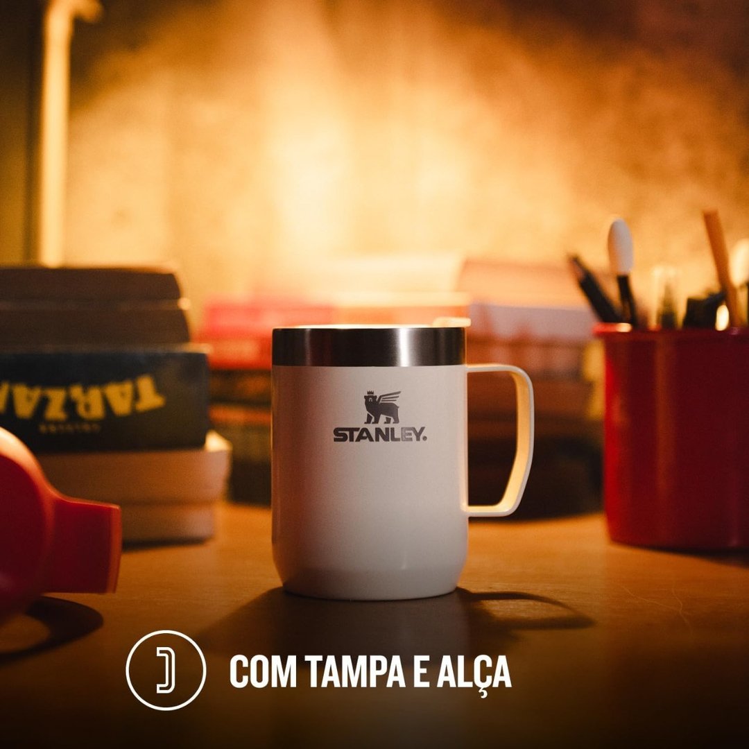 ✨ Stanley Camp Mug Cream | 350ML