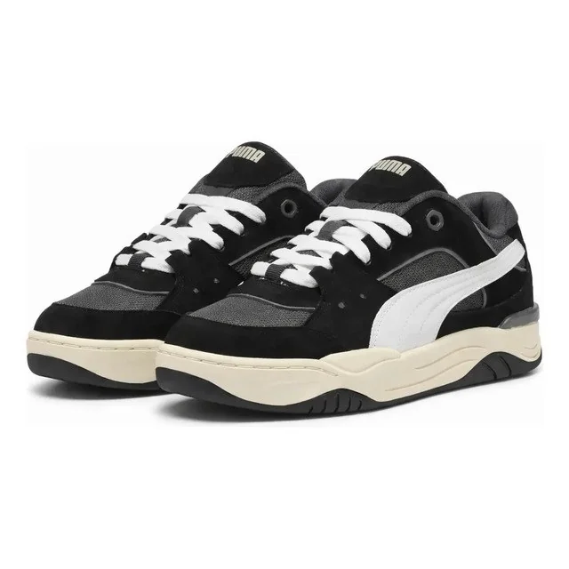 ✨Tênis Skate P180 Unissex Promoçao Original Sneaker Pm Full Preto/branco 35 Br
