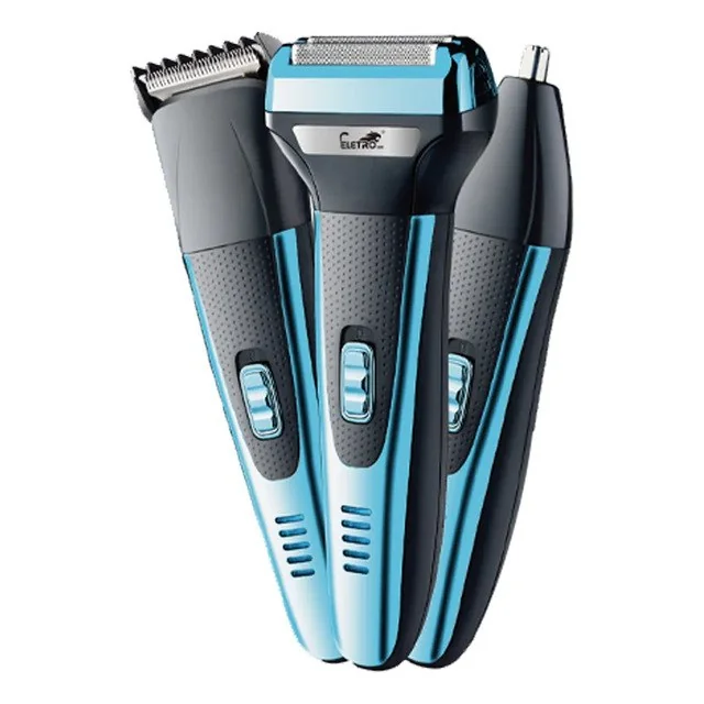 ✨ Maquina Barbear,aparelho De Barbear Eletrico Multifuncio Azul-celeste 5v