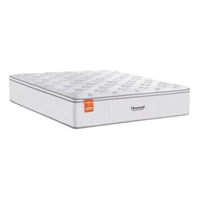 ✨ Colchão De Casal Inducol Montreal Europillow 28x138x188cm - Branco